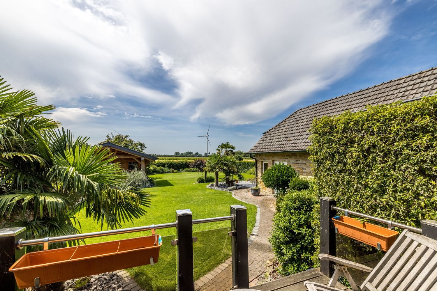 Blick von der Terrasse