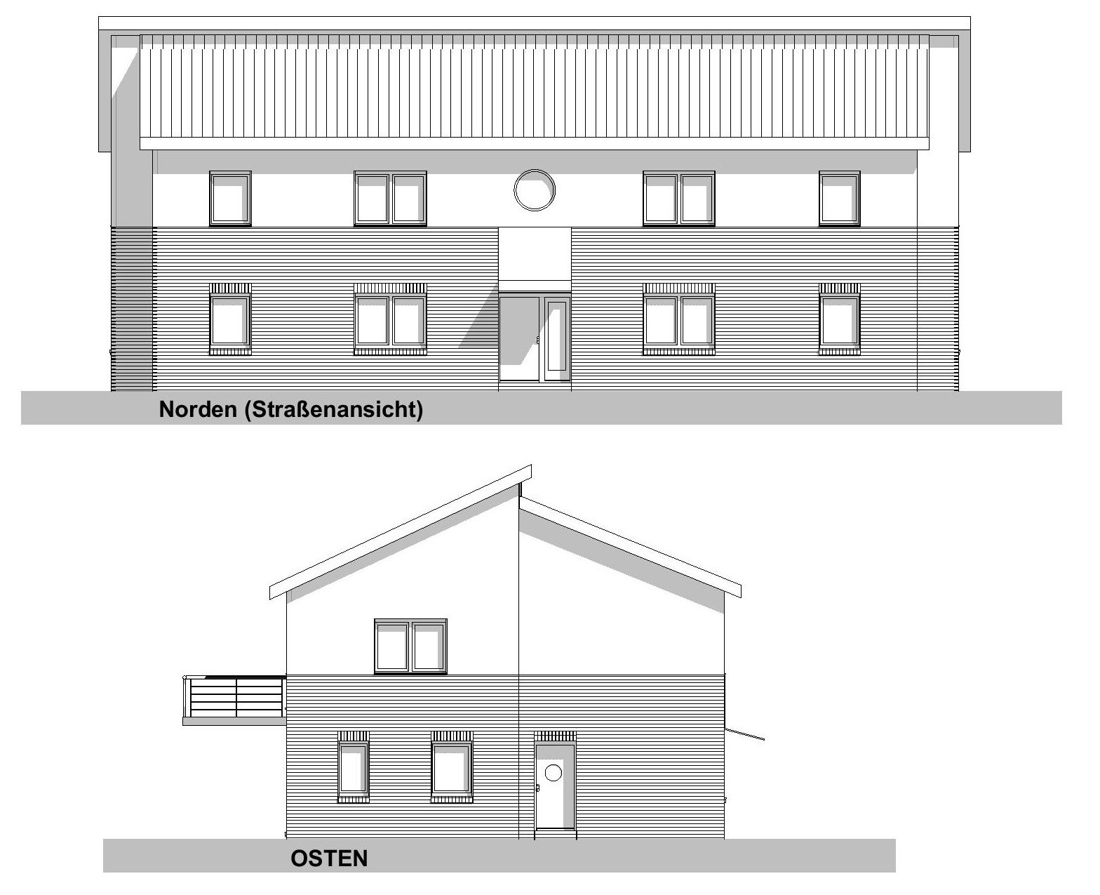 Ansicht Norden Osten GES37